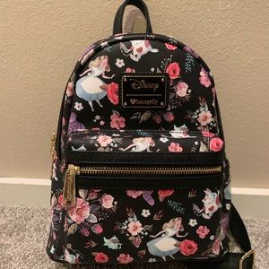 Alice in Wonderland loungefly backpack
